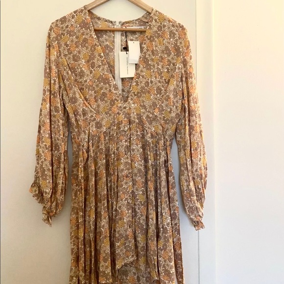 Faithfull The Brand Palmero Mini Floral Dress - Picture 2 of 6